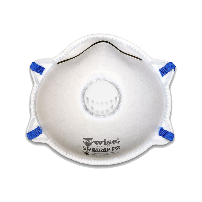 Wise P2 Mask with Valve - 3 Pack