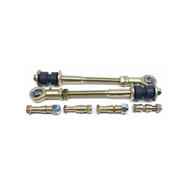 WAY2TUFF 2 X Extended Heavy Duty Sway Bar Link Suits Lifted Vehicles 75 - 100mm
