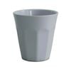 Cafe Melamine Single Tone Cup 260ml 8.5x8.5x9cm White Serroni