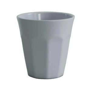 Cafe Melamine Single Tone Cup 260ml 8.5x8.5x9cm White Serroni