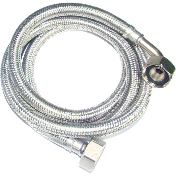 Kinetic 2m Stainless Steel Washing Machine And Dishwasher Inlet Hose
