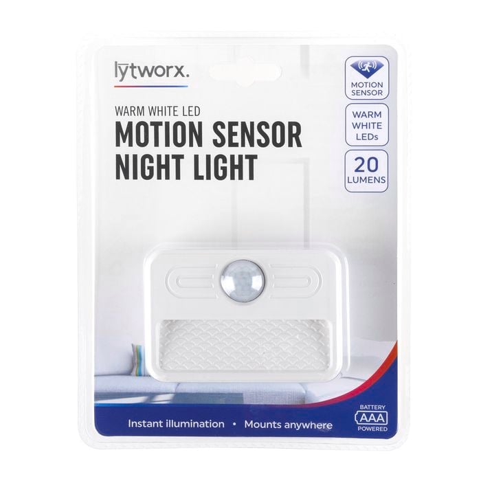 Lytworx Warm White LED Motion Sensor Light