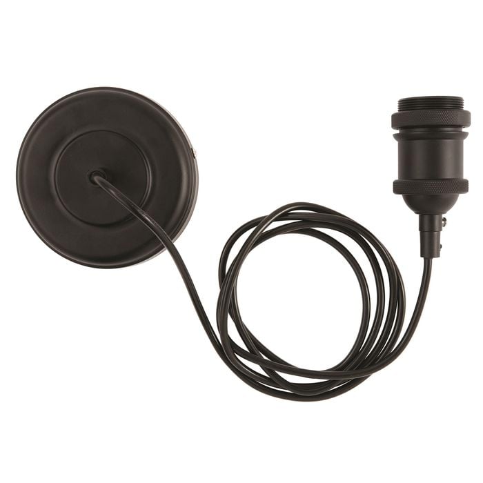 Brilliant Lighting 1.8m Black Andy Suspension Kit