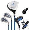 Costway Junior Golf Clubs Set W/stand Bag,3# Fairway Wood, 7# & 9# Irons