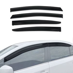 AUSGO Luxury Weather Shields For Subaru WRX STI VA Series Sedan 2014-2021 Weathershields Window Visors Wind Deflectors