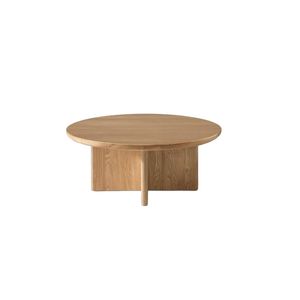 Seek and Ramble Kiama Round 100cm Coffee Table Natural Ash