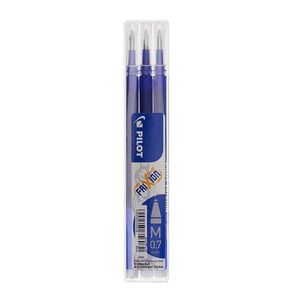 Pilot Frixion Rollerball Pen Refill 0.7mm Tip 3pk (Blue)