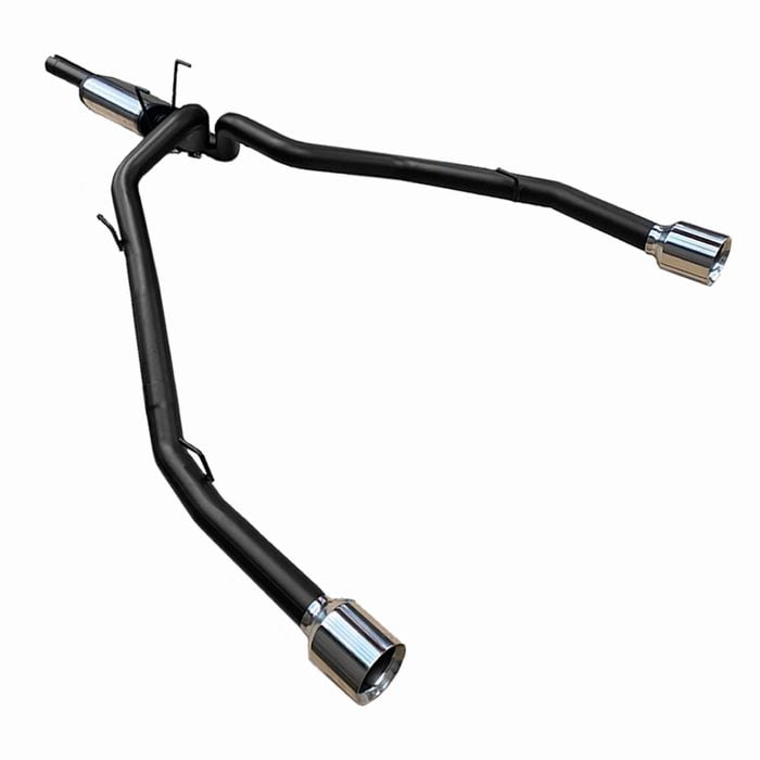 Ignite Exhausts Cat Back For Ram Ds 1500 5.7l V8 3 Inch With Chrome Tips Aluminised Steel