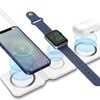 3-in-1 15W Wireless Qi Fast Charging Foldable Station for Apple MagSafe