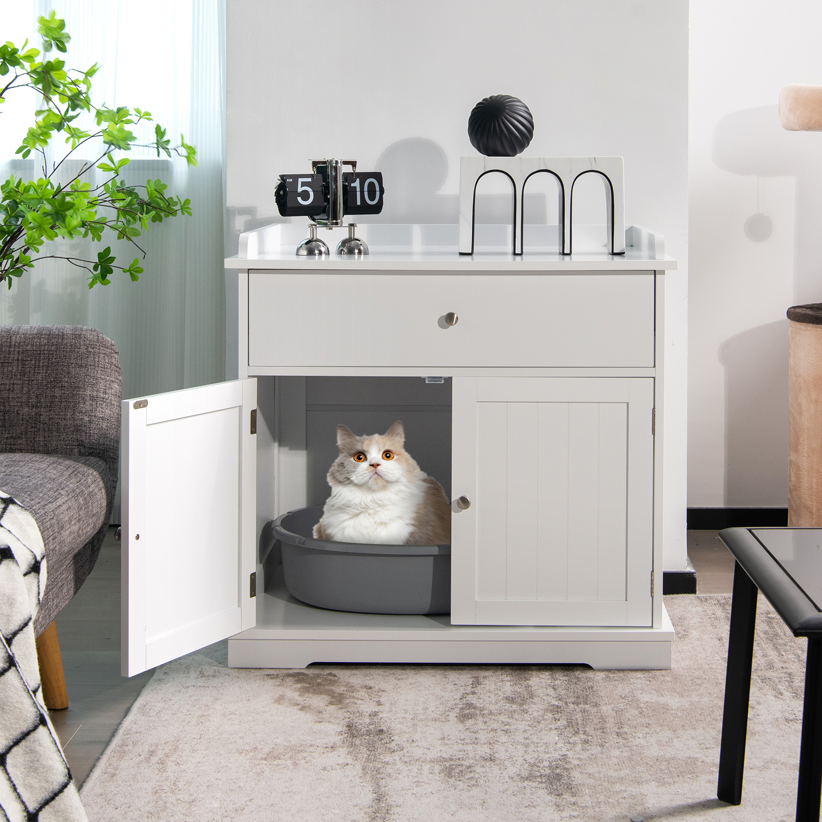 Hidden kitty litter furniture australia best sale