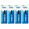 4pk Artline 1.0mm Bullet Nib Freezer Bag Marker Pen Plastic Food/container Black