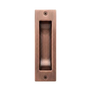 Gainsborough Aged Brushed Copper Flush Pull 120mm