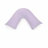 Easyrest Aus Made Medium Support Filled V Shape Pillow 64 X 39 Cm Violet