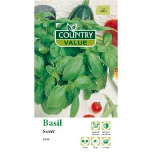 Country Value Seed Basil Sweet