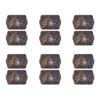 6x 2pc Ashdene Midnight Tawny Bird Scatter Tray Set Serveware Frogmouth