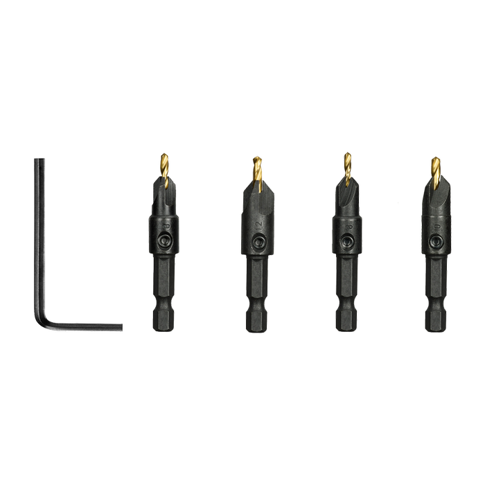 Ryobi 4 Piece Countersink Drill Bit Set RHSS CDB4 Bunnings Australia