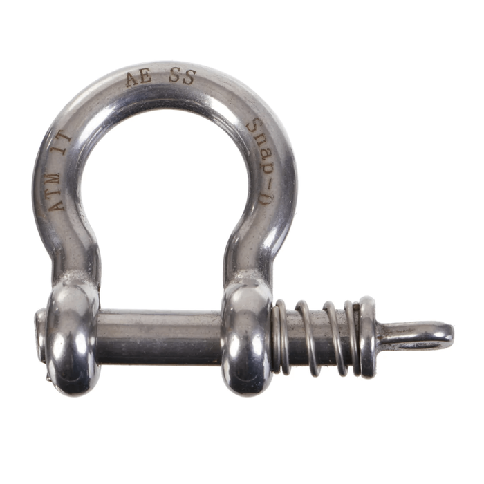 Snap-D 8mm 304 Stainless Bow Shackle