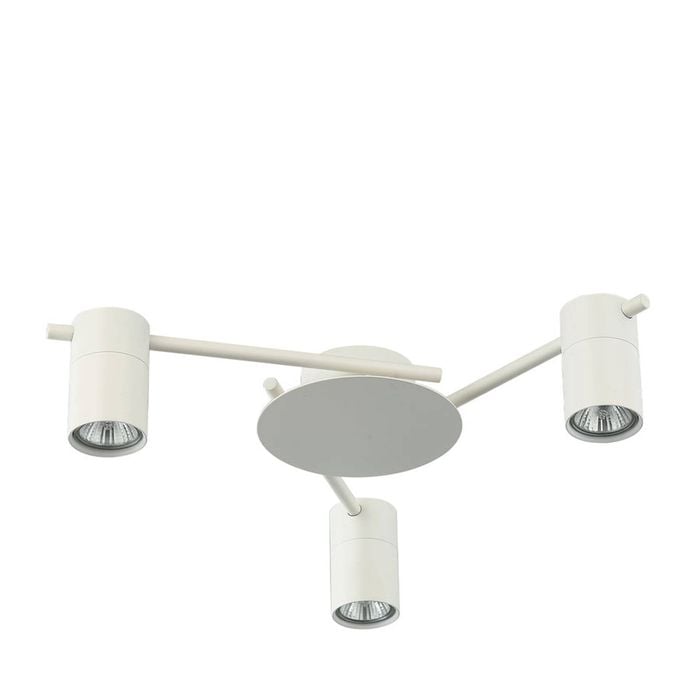 CLA Lighting Tache Interior Spot Ceiling Light (with Adjustable White 3 Heads) IP20
