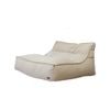 Cotton Double Boss Lounger (cover only) - Natural Beige - Indoor - Double Seater