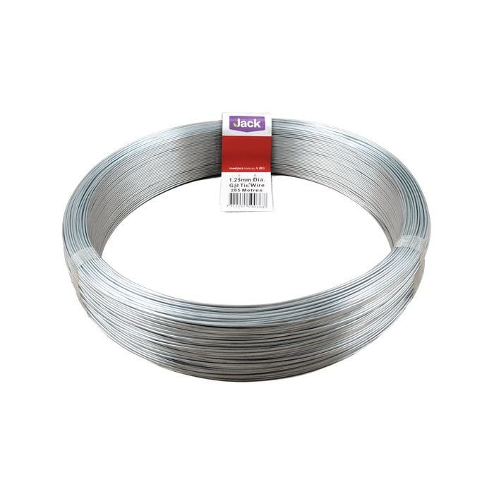 Jack 1.25mm x 285m 3kg Galvanised Tie Wire