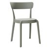 Bolero Mila Cafe Chairs Moss Grey (2 Pack) - DX974