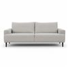 Dane Tribute 3 Seater Fabric Sofa Silver Grey
