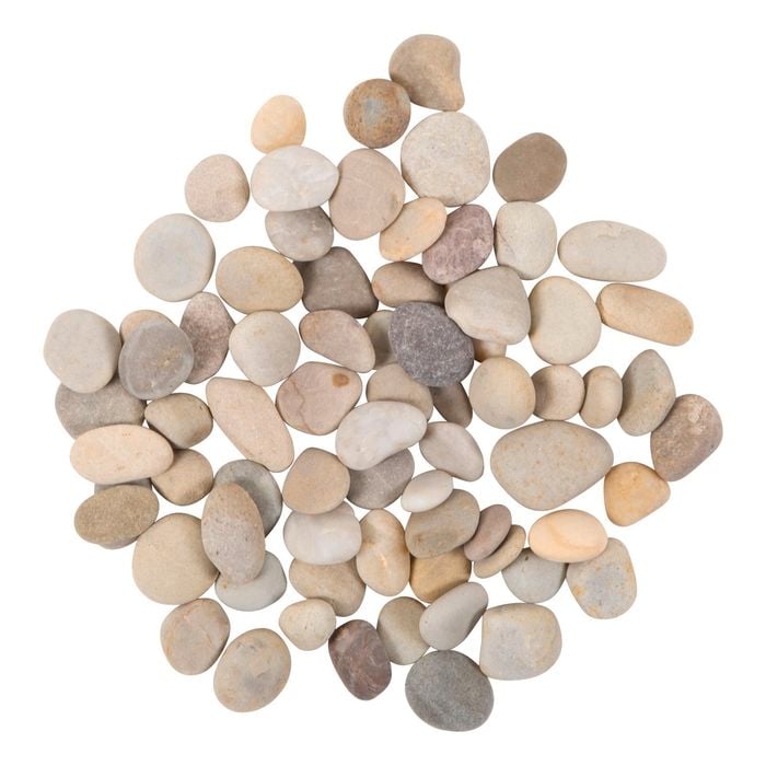 Tuscan Path 10 - 20mm 10kg Smooth Cream Pebbles
