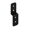 Simpson Strong-Tie 250 x 75mm Black Outdoor Accents Strap Offset Plate