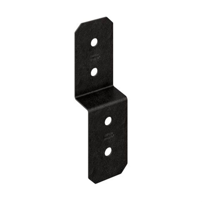 Simpson Strong-Tie 250 x 75mm Black Outdoor Accents Strap Offset Plate