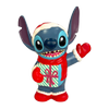 Disney 70cm Festive Stitch with Present Light Up Blow Mold
