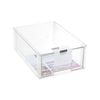 Boxsweden 35 x 25 x 13.5cm Large Crystal Stackable Organiser Drawer