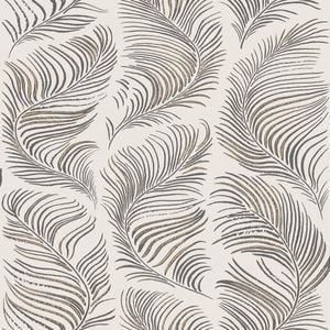 Wallpaper Trader Grace Wallpaper Roll 10.05m X 53cm, Charcoal