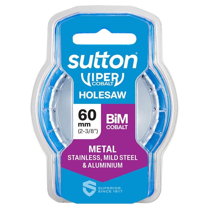 Sutton Tools 60mm Viper Cobalt Bi-Metal Holesaw