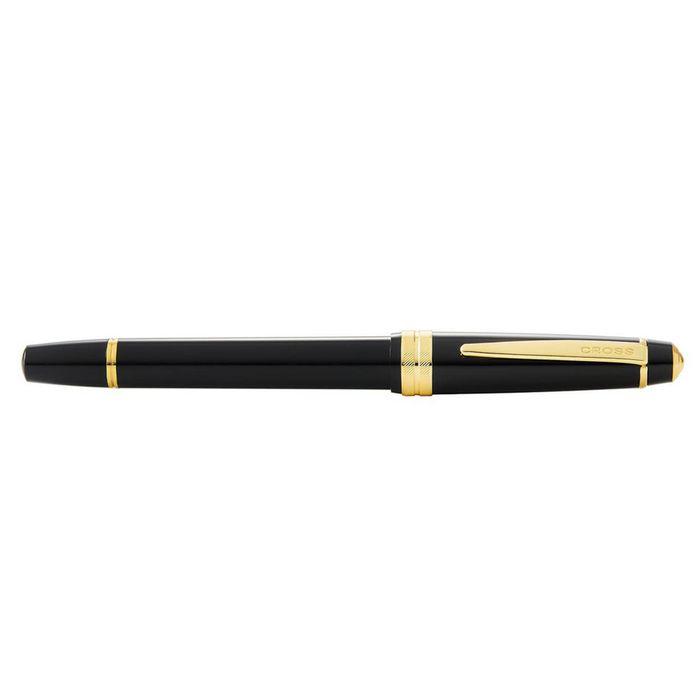 Cross Bailey Light Gloss X Fine Fountain Pen Office Writing Stationery Blk/gold