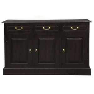 Centrum Furniture Tasmania 3 Door 3 Drawer Buffet (Chocolate)