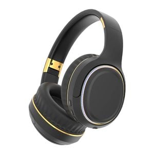 Jr H6 Foldable Bluetooth 5.3 Wireless Headphone (Black)