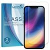 2 Pack MEZON iPhone 13 (6.1") Clear Tempered Glass Screen Protectors