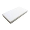 Babyhood Amani Bebe Jersey Cotton Compact Fitted Sheet - Plain White