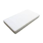 Babyhood Amani Bebe Jersey Cotton Compact Fitted Sheet - Plain White
