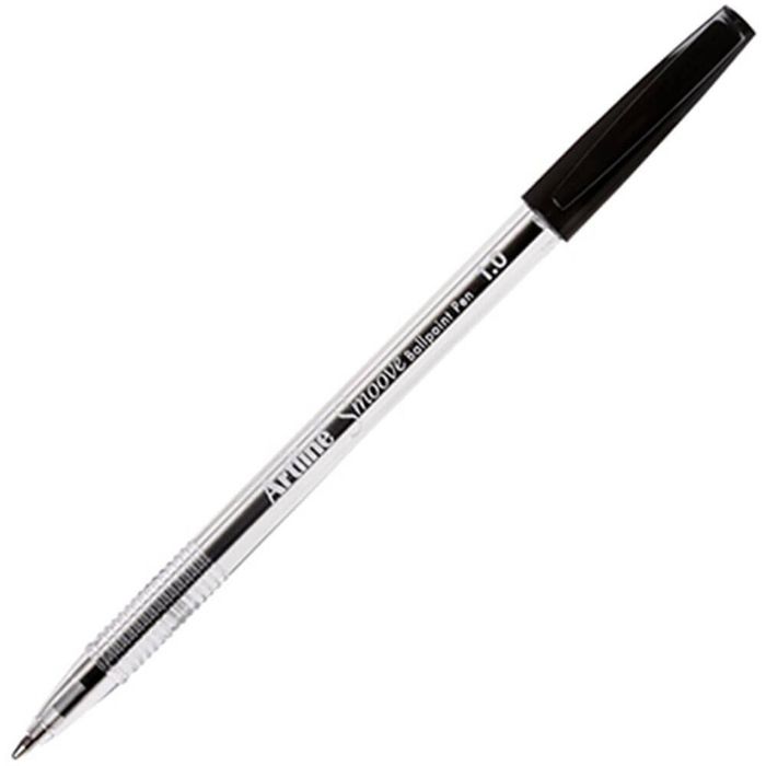 Artline Smoove Medium Ballpoint Pen (12/box) (Black)