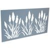 ProtectorAl 300-1200h x 1201-2400w Deep Ocean Bullrush Unframed Solid Aluminium Decorative Panel 