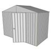 Build-a-Shed 3 x 1.5 x 2.3m Gable Shed without Side Doors - Zinc
