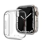 TEGAL Clear TPU Soft Case / Screen Protector for Apple Watch Series 9 41mm