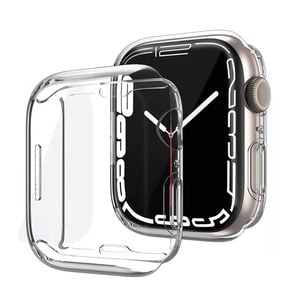 TEGAL Clear TPU Soft Case / Screen Protector for Apple Watch Series 9 41mm