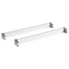 Flexi Storage Home Solutions 276 x 76 x 22mm White Basket Frame Cross Bars - 4 Pack