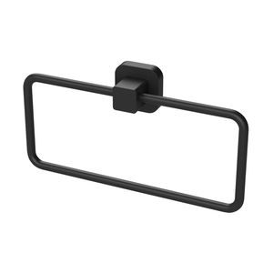 Mondella Matte Black Overture Hand Towel Holder