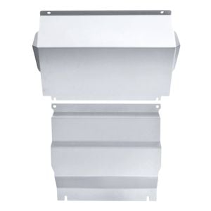 Machter Autoparts Bash Plate 3mm Fit For Mitsubishi Triton MQ 2015-On 2PCS Silvery