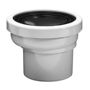 Holman 100mm Male - Female PVC DWV Adjustable Pan Collar