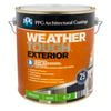 PPG Paints 4L Accent Semi Gloss Weather Tough Exterior Paint - 4L
