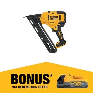 DeWALT 18V 15GA Brushless Finishing Nailer DCN650N-XJ - Skin Only